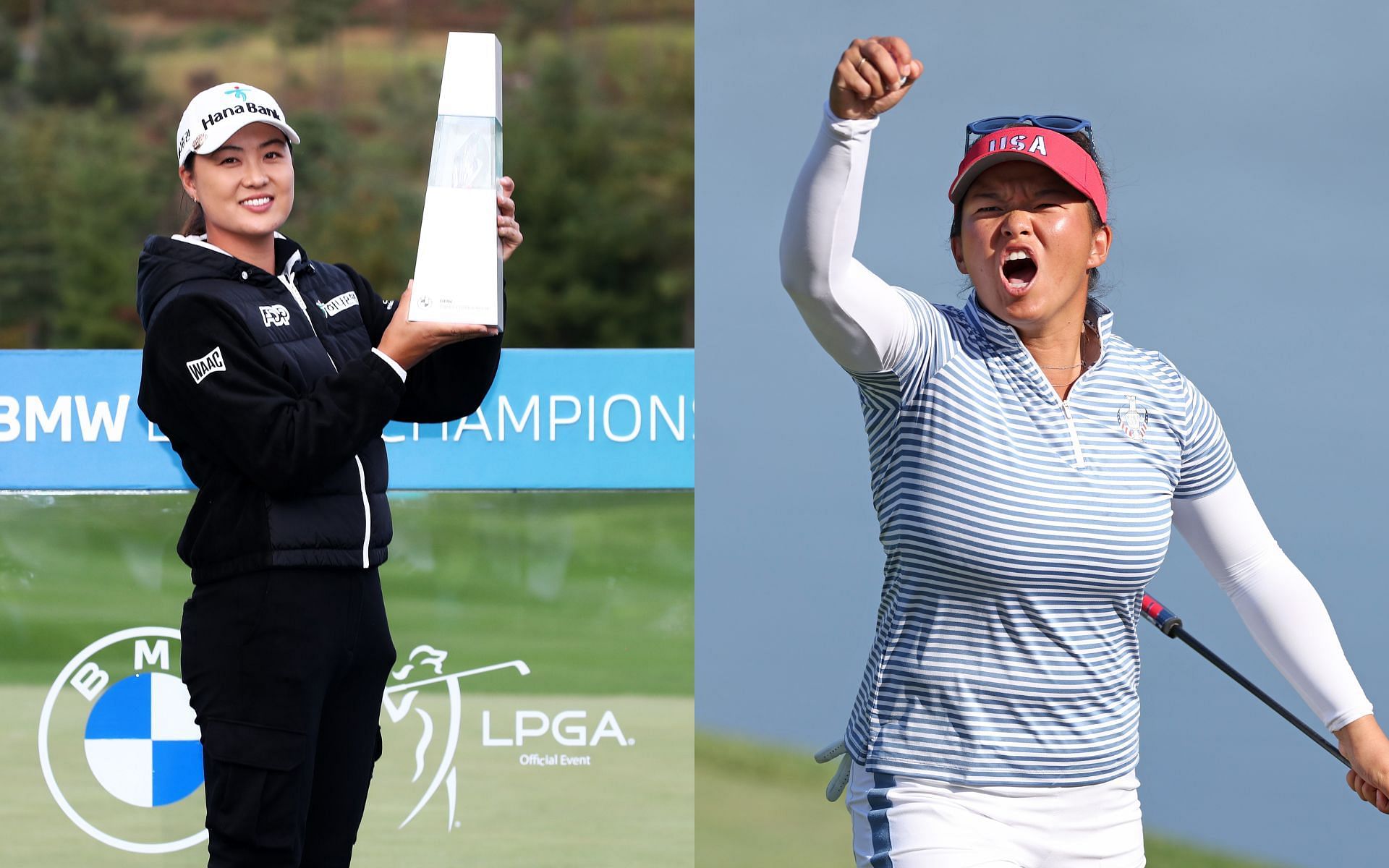 Minjee Lee and Megan Khang ( via Getty)
